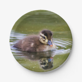 Plato De Papel Mallard Duckling