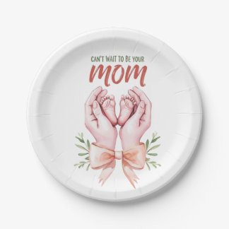 Plato De Papel Mamá
