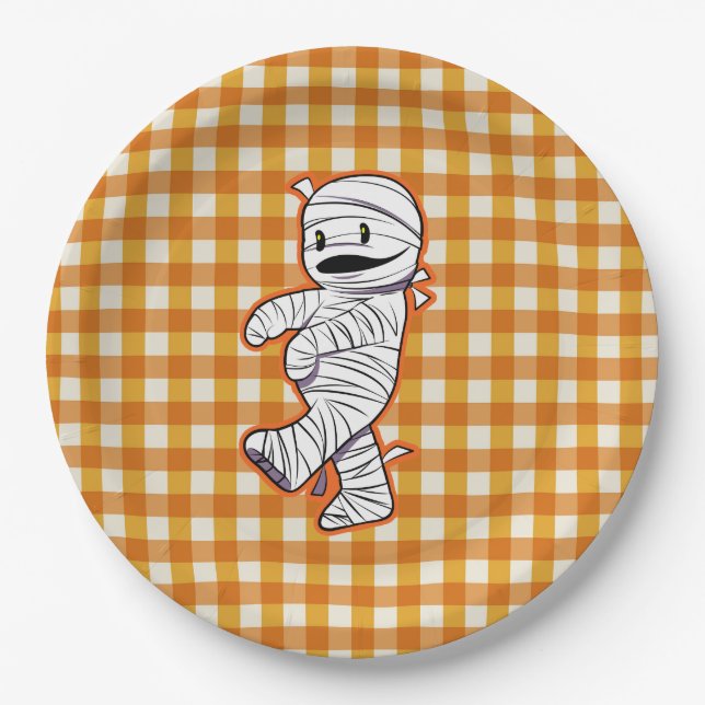 Plato De Papel Mamá adorable (Anverso)