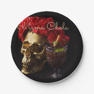 Plato De Papel Mama chola