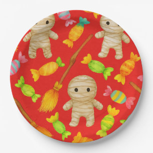 Plato De Papel Mamis y caramelos, por Natasha Us