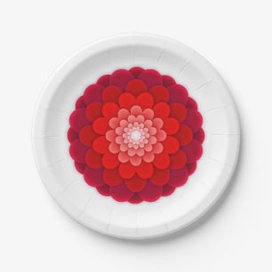 Plato De Papel Mandala-58566