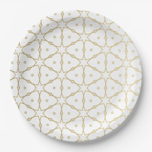 Plato De Papel Mandala de lujo 52
