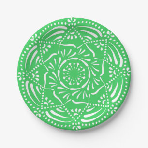 Plato De Papel Mandala de primavera