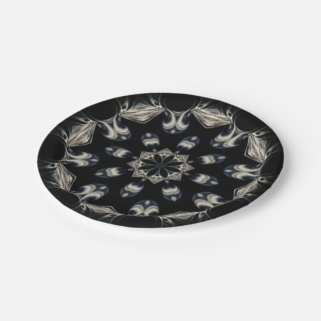 Plato De Papel Mandala elegante (Angular)