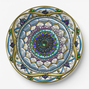 Plato De Papel Mandala jodida