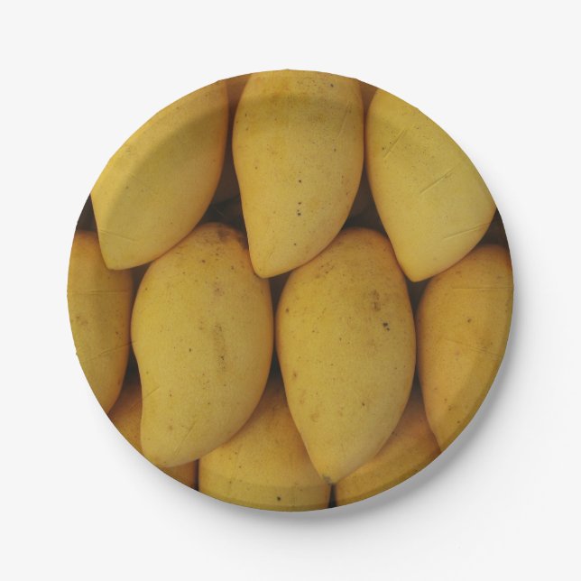 Plato De Papel Mango (Anverso)