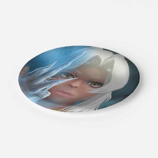 Plato De Papel Mantener o crear su propio diseño y texto (Angular)