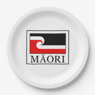 Plato De Papel Maorí