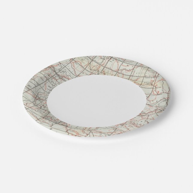 Plato De Papel Mapa de esqueleto (Angular)