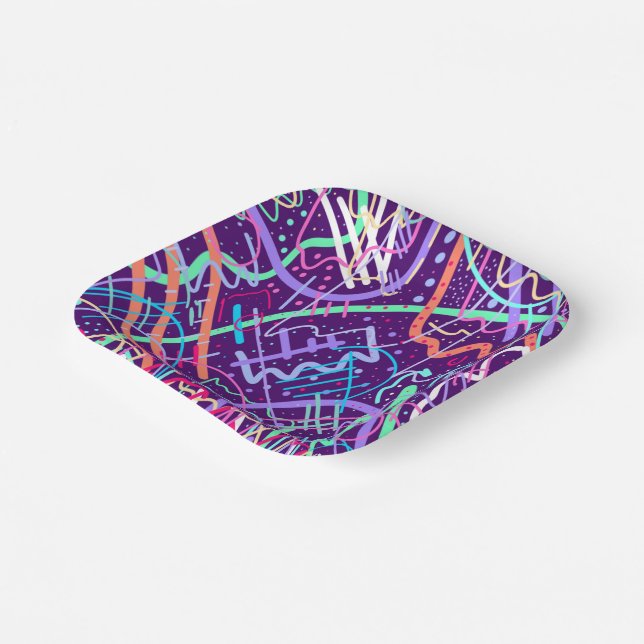 Plato De Papel Mapa de las estrellas (Angular)