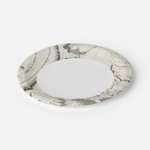 Plato De Papel Mapa de Misuri