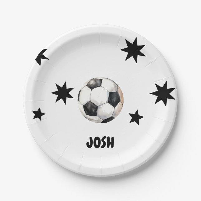 Plato De Papel Maqueteo en la fiesta de los seis cumpleaños del p (Anverso)