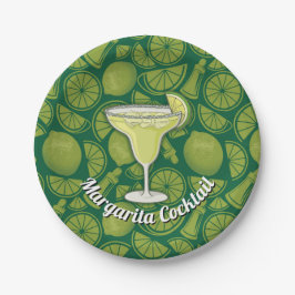 Plato De Papel Margarita