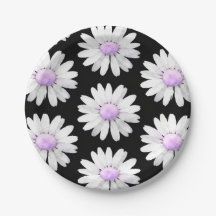 Margaritas Moradas Bonitas con Lunares