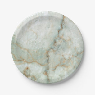 Plato De Papel Margen blanco