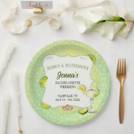 Plato De Papel Margs and Matrimony Bachelorette Party