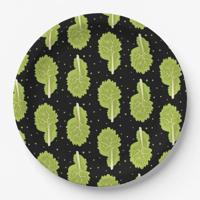 Plato De Papel Mariposa (Anverso)