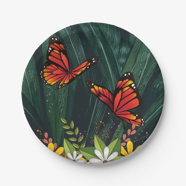 Plato De Papel Mariposa Monarca Feb 6_21 (Anverso)