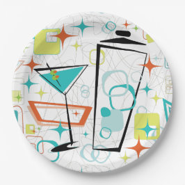 Plato De Papel ¡Martinis un Ir-Ir!