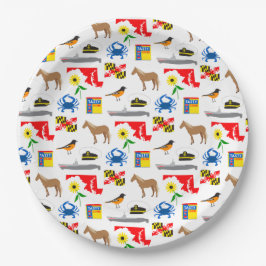 Plato De Papel Maryland