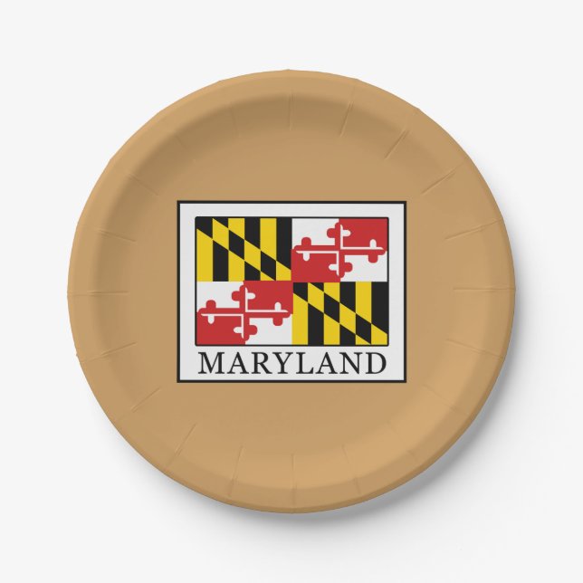 Plato De Papel Maryland (Anverso)