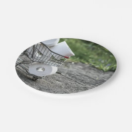 Plato De Papel Máscara protectora del virus Corona