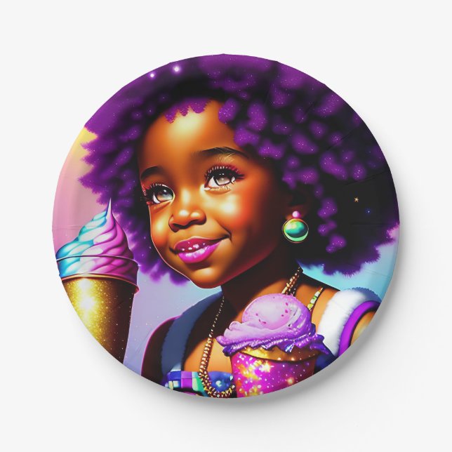 PLATO DE PAPEL MAYA MELENATATED BIRTHDAY PLATES (Anverso)