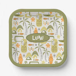 Plato De Papel MCM Hawaiian Village