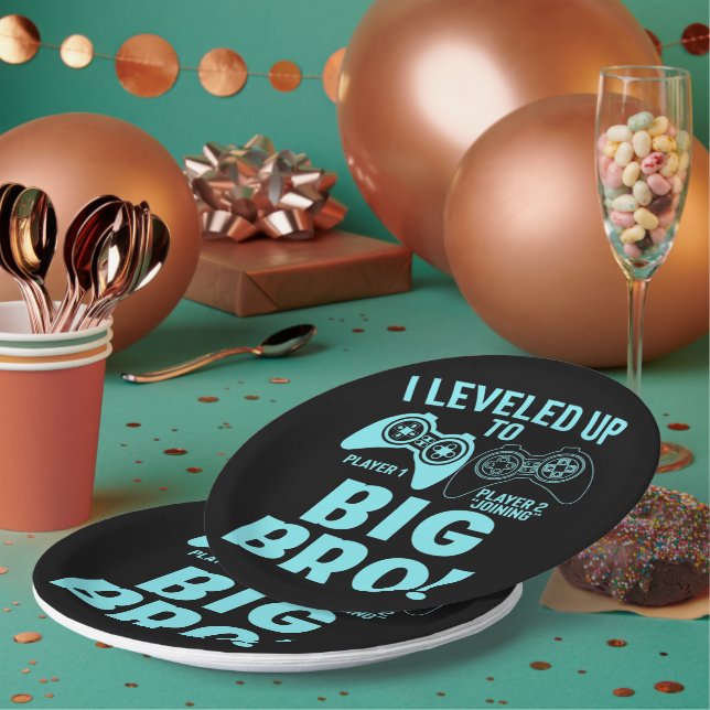 Plato De Papel Me Levanté A Big Bro (Multi)