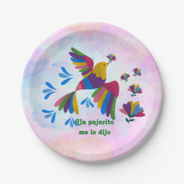 Plato De Papel Me lo dijo un pajarito' – Arte Mexicano