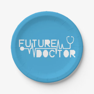 Plato De Papel Medecina médica Futura Stethoscope