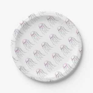 Plato De Papel Medusas