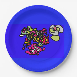 Plato De Papel Medusas bailarinas 