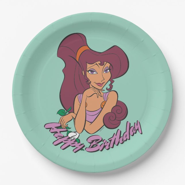 Plato De Papel Megara Goddess at Heart Paper Plates (Anverso)
