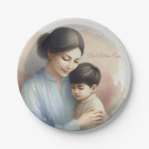 Mejor Ilustracion acuarela de Mamá Nunca