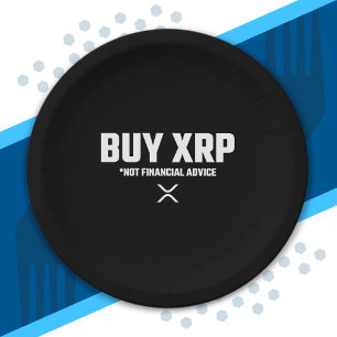 Plato De Papel Meme de cifrado XRP No Descargo de responsabilidad