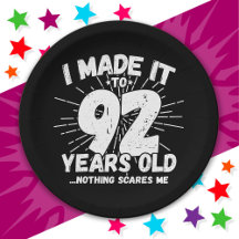 Meme sarcástico de 92 años Gracioso cumpleaños 92