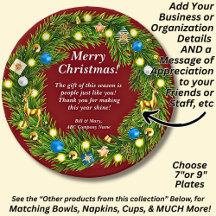 Mensaje de nombre, Navidades de la oficina comerci