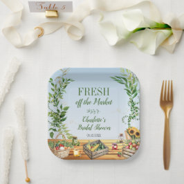 Plato De Papel Mercado de agricultores, Desfile de regalos para n