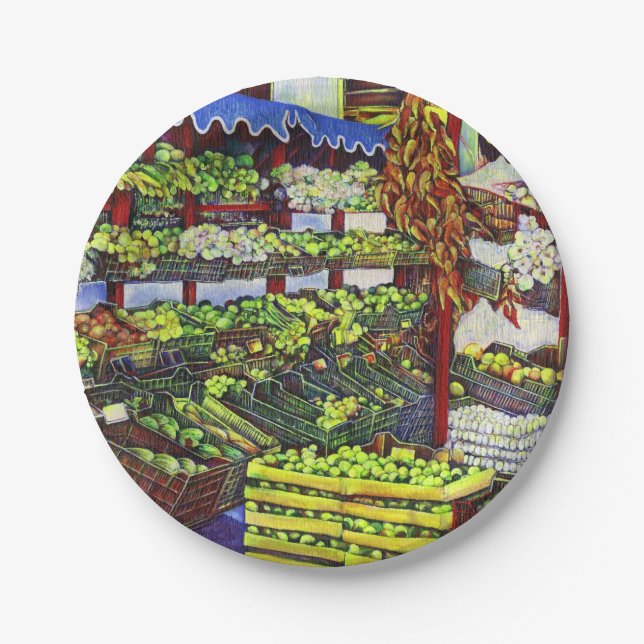 Plato De Papel Mercado de Eddie, Hungría (Anverso)