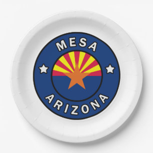 Plato De Papel Mesa Arizona