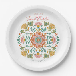 Plato De Papel Mexical Talavera Final Fiesta Talavera