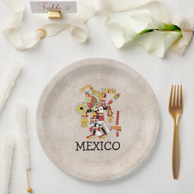 Plato de papel México (Boda)