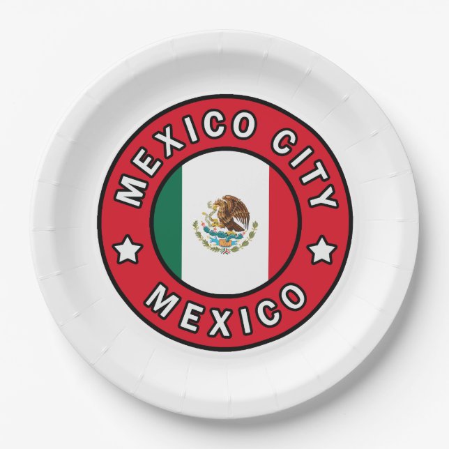 Plato De Papel México D.F. (Anverso)
