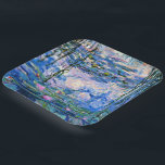 Plato De Papel Mezcla de lirios de agua de Monet<br><div class="desc">Water Lilies,  famoso cuadro de Claude Monet de 1919,  con colores sólidos coordinados de color rosado-violeta y azul Monet,  listos para mezclarse y coincidir.</div>