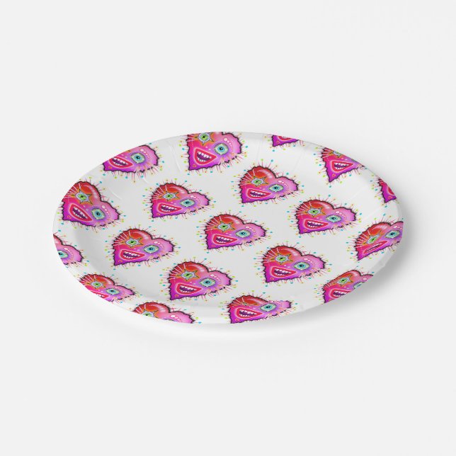 PLATO DE PAPEL MI CORAZÓN SE ACERCARÁ (Angular)