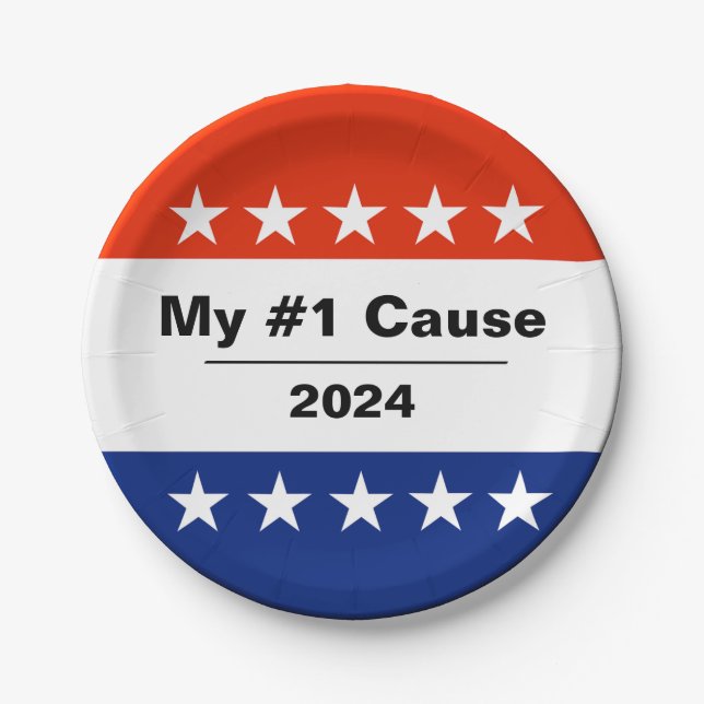 Plato De Papel Mi edición electoral de 2024 (Anverso)