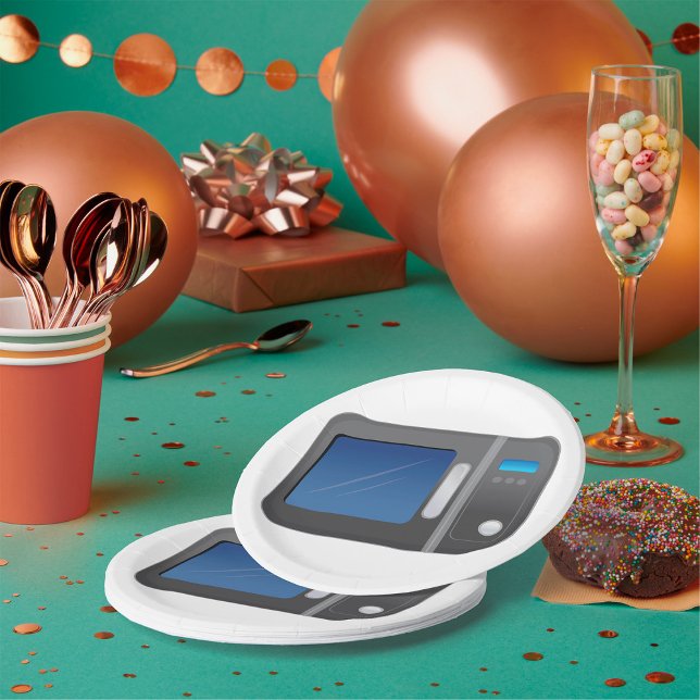 Plato De Papel Microonda (Subido por el creador)