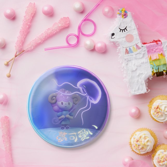 Plato De Papel Miipu in a Bubble (Fiesta)